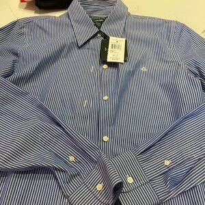 Ralph Lauren women’s dress shirt, NWT, medium